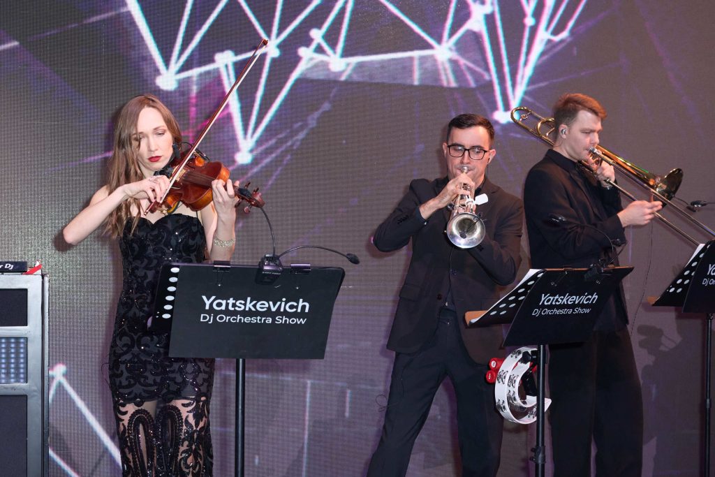 Скрипка и духовые на DJ Orchestra Show